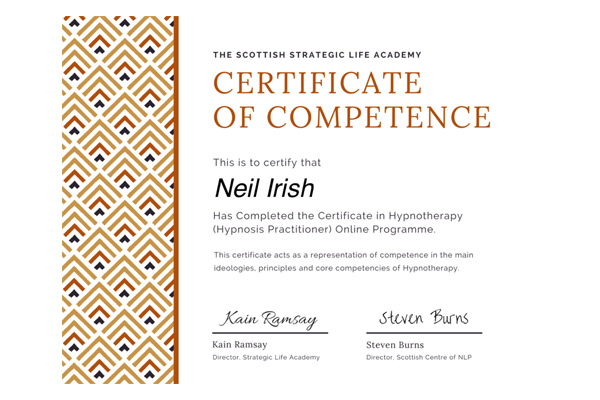 Hypnosis Practitioner Online Programme Certification